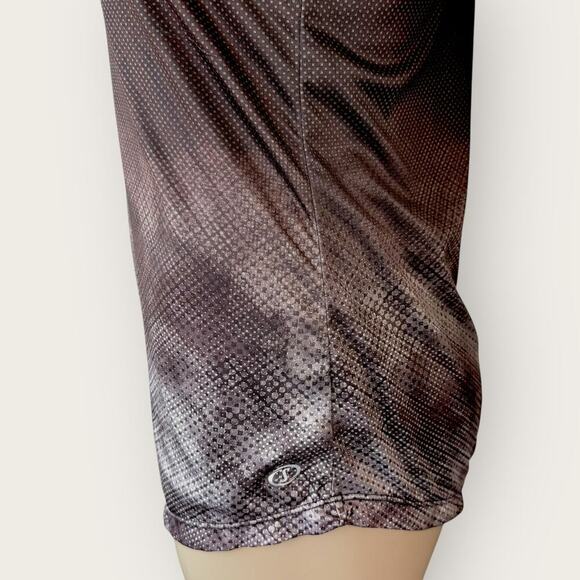 Spalding Activewear Speed Dri Racerback Tank Top Women Size S/P Ombre Brown - Picture 9 of 15